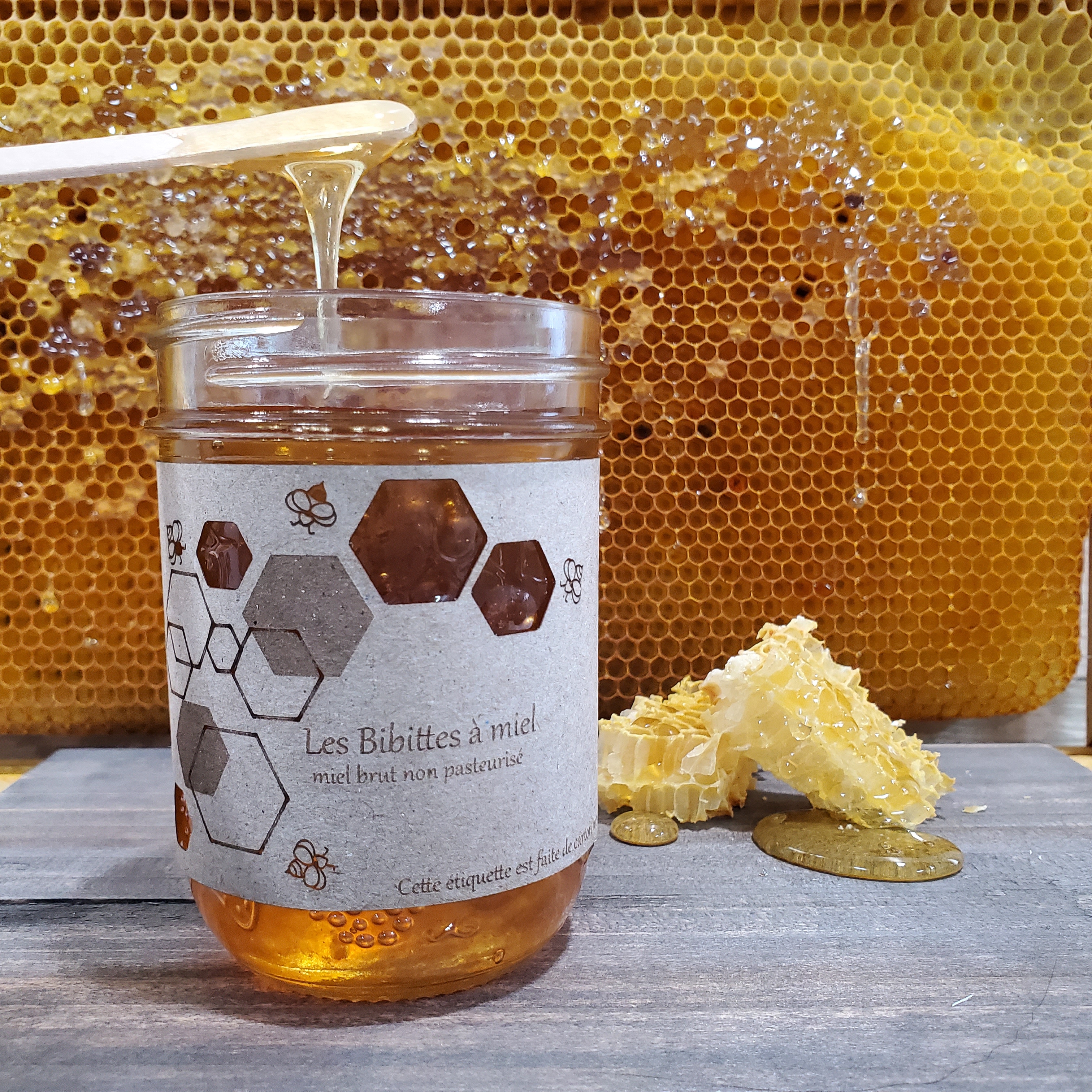 Miel brut Toutes fleurs